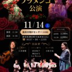 11月14日（土）情熱のリズム、魂の舞〜フラメンコ公演